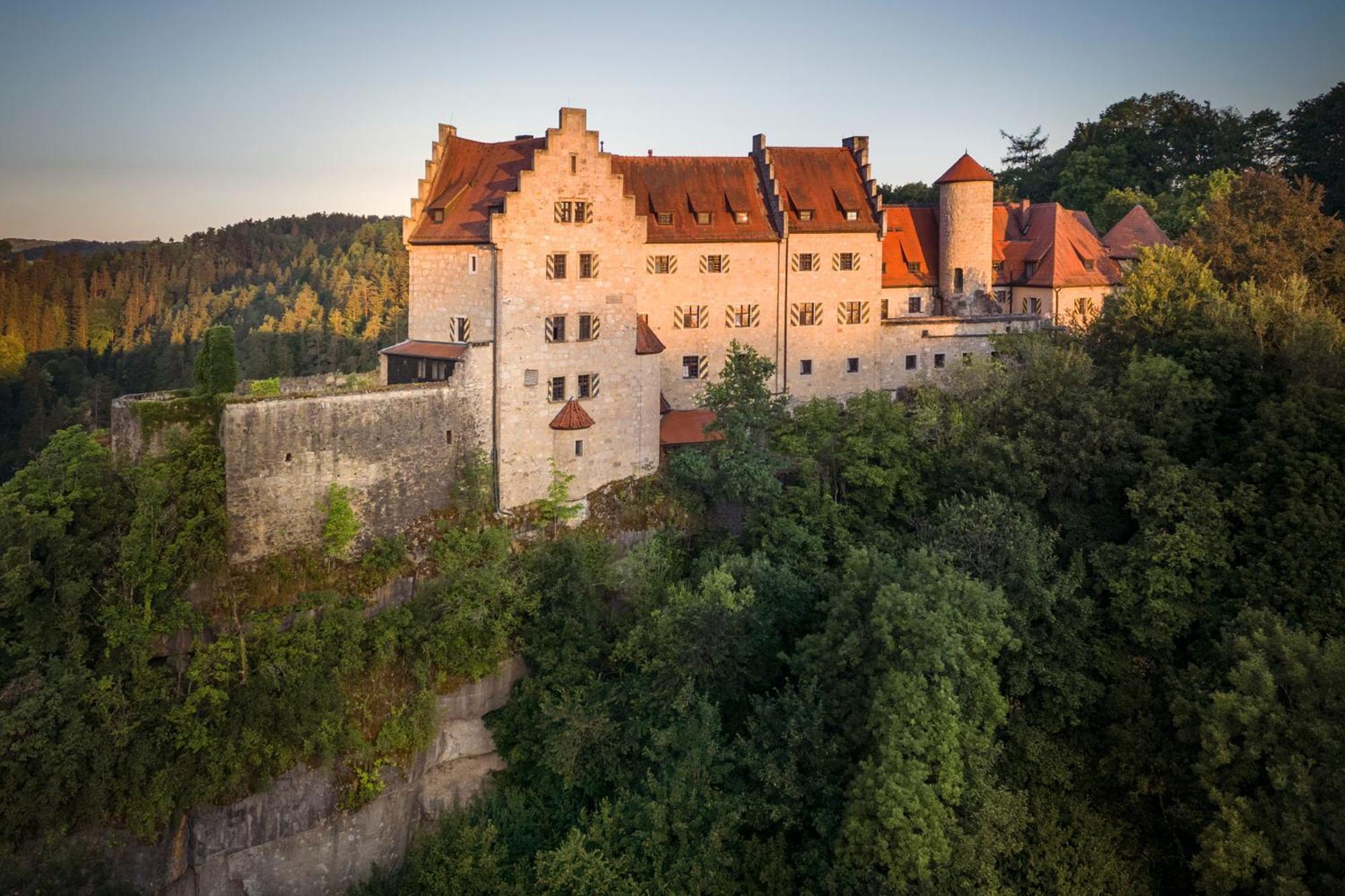 Burg Rabenstein Hotel Kirchahorn Buitenkant foto