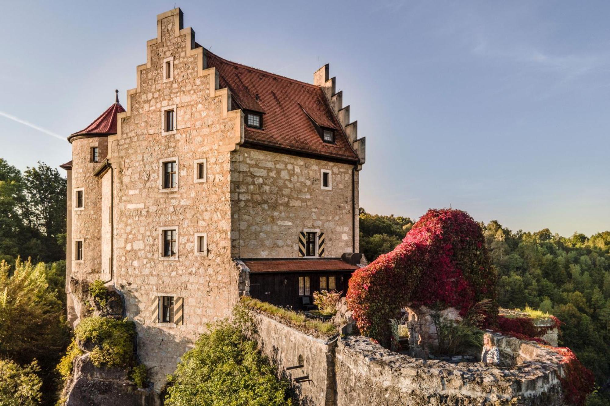 Burg Rabenstein Hotel Kirchahorn Buitenkant foto